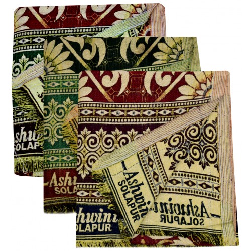 Solapur chaddar 60 x 90" cotton blanket